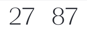 27 87 logo