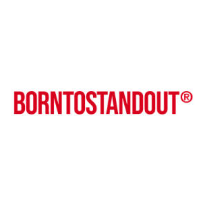 BORNTOSTANDOUT® logo